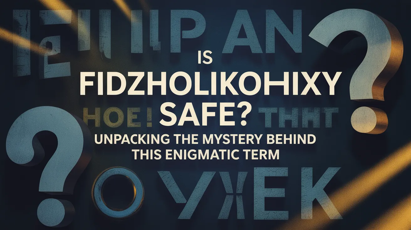 is fidzholikohixy safe